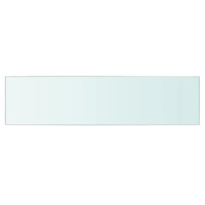 Shelf Panel Glass Clear 60x15 cm