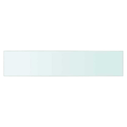Shelf Panel Glass Clear 70x15 cm