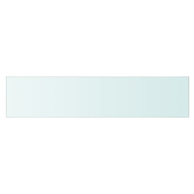 Shelf Panel Glass Clear 90x20 cm