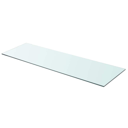 Glass Panel | Clear | Tempered glass | 90 x 30 cm | Glass surface