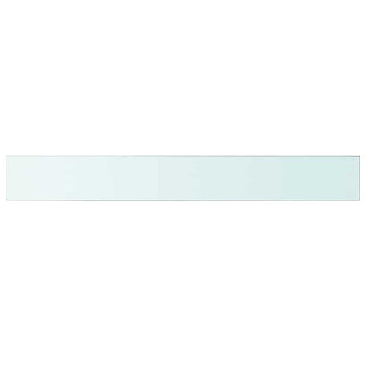 Glass Panel | Clear | Tempered glass | 100 x 12 x 0.8 cm