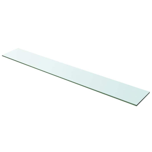 Glass Panel | Clear | Tempered glass | 100x15 cm | Durable
