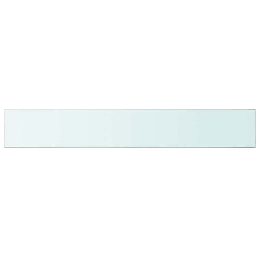 Glass Panel | Clear | Tempered glass | 100x15 cm | Durable
