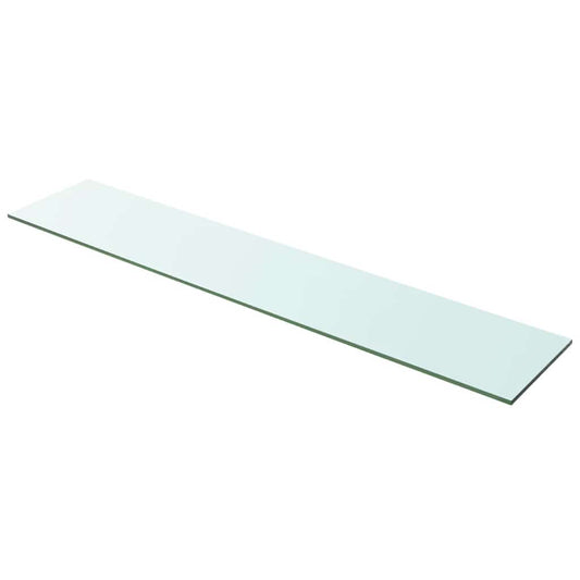 Glass Panel | Clear | Tempered glass | 100 x 20 cm | Durable