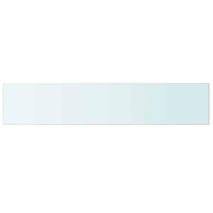 Shelf Panel Glass Clear 100x20 cm