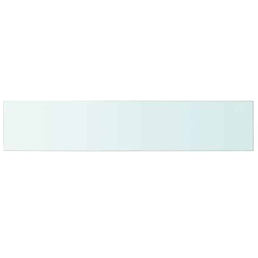 Glass Panel | Clear | Tempered glass | 100 x 20 cm | Durable