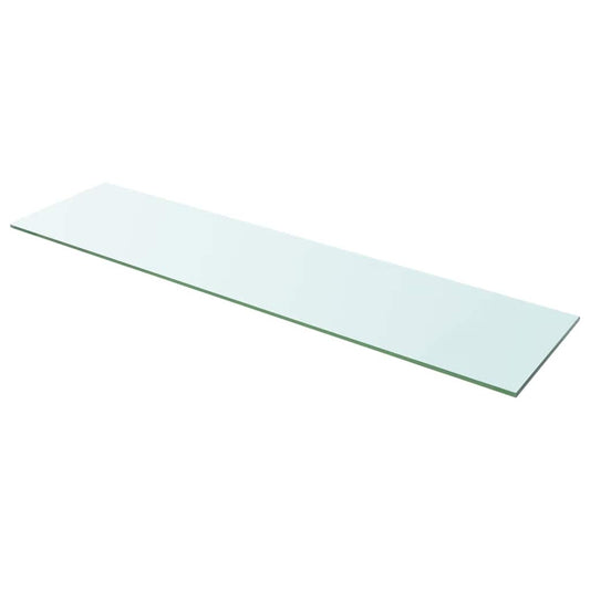 Glass Panel | Clear | Tempered glass | 100 x 25 cm | Durable