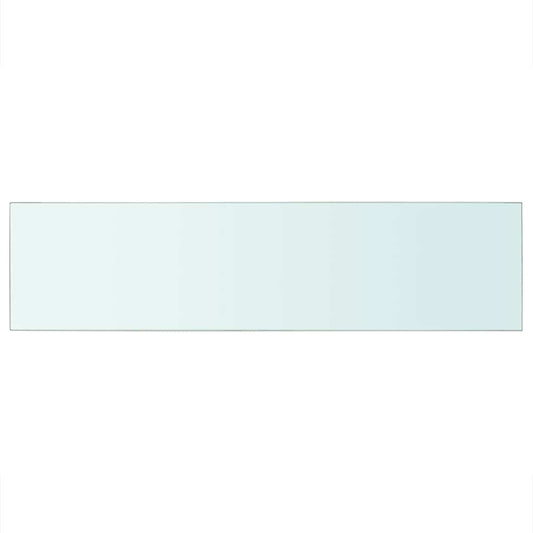 Glass Panel | Clear | Tempered glass | 100 x 25 cm | Durable
