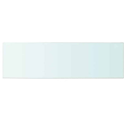 Shelf Panel Glass Clear 100x30 cm