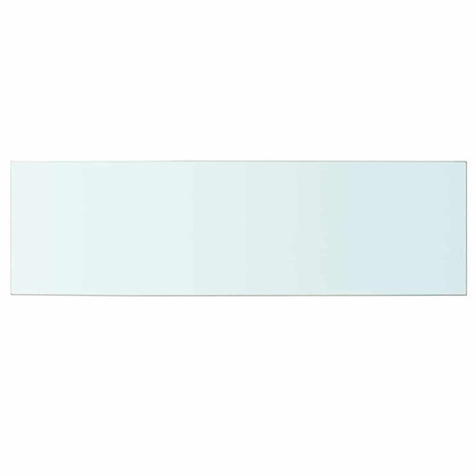 Glass Panel | Clear | Tempered Glass | 100x30 cm | Glass Shelf Panel