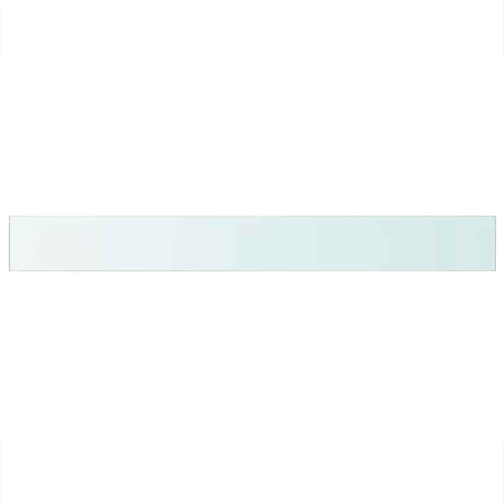 Shelf Panel Glass Clear 110x12 cm