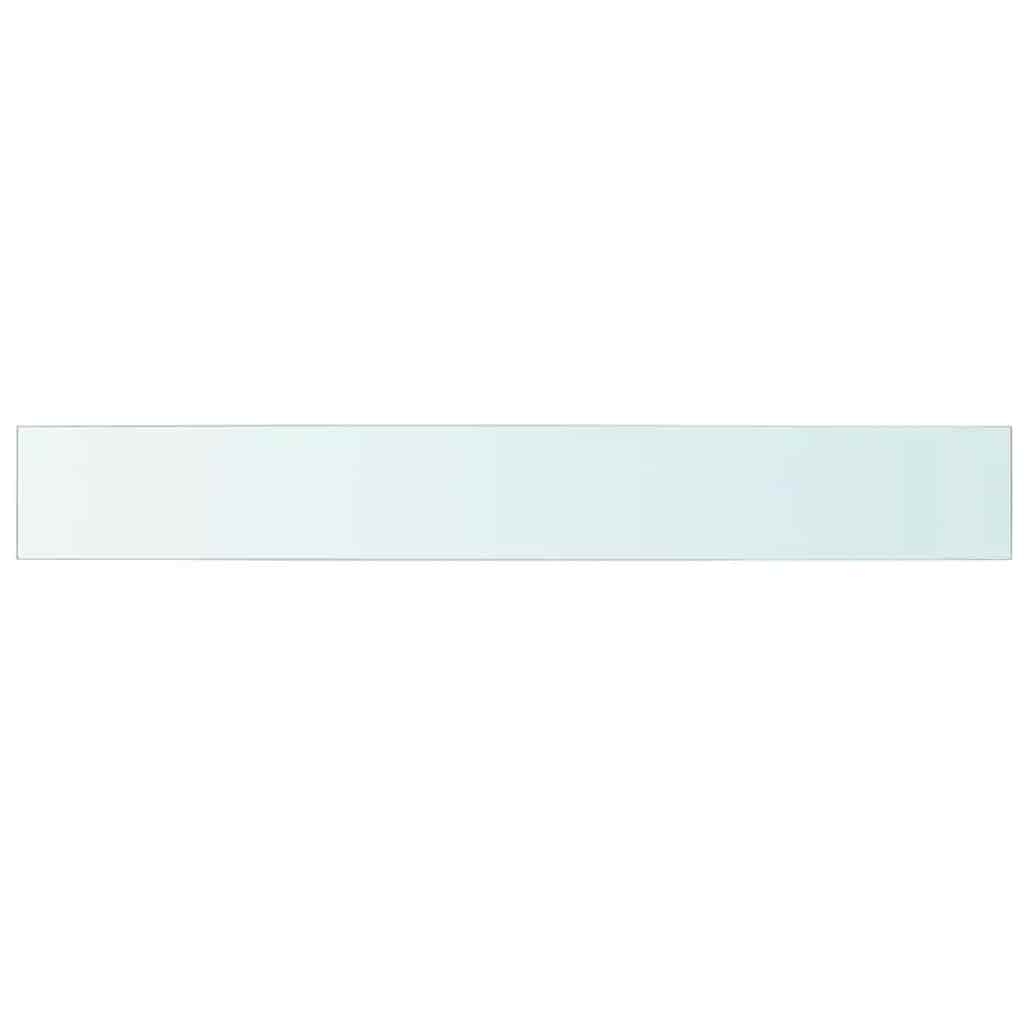 Shelf Panel Glass Clear 110x15 cm