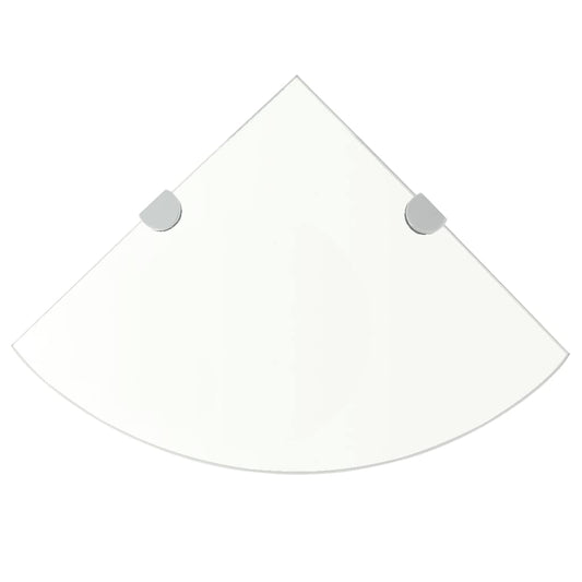 Floating Shelf | Clear | Tempered safety glass | Small