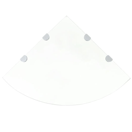 Corner Shelf | Clear | Tempered glass | Medium | Corner Shelf