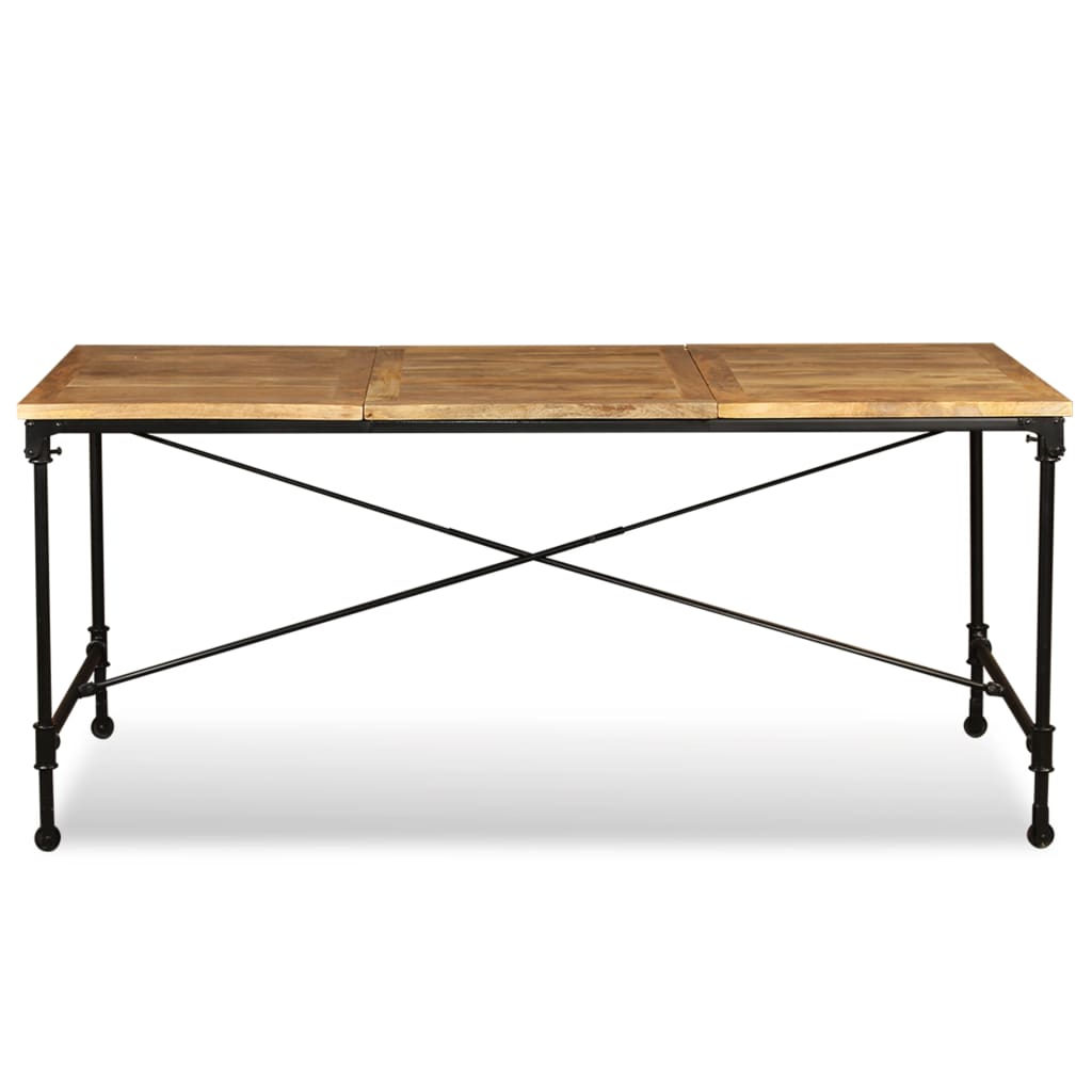 Dining Table Solid Mango Wood 180 cm
