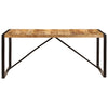 Dining Table Solid Rough Mango Wood 180 cm