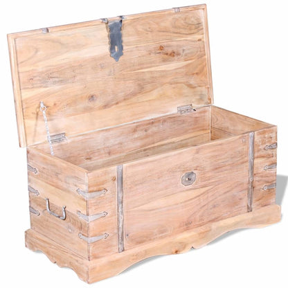 Storage Chest | Brown | Solid Acacia wood | Medium | Storage Chest