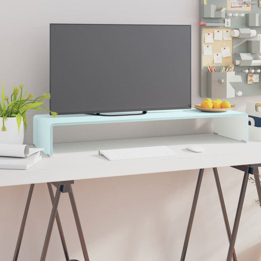 TV Stand | Green | Tempered Glass | Large | Modern | Simply Stylish