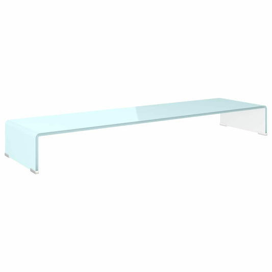 TV Stand | Green | Tempered glass, plastic | 110 cm | Sleek | TV Stand