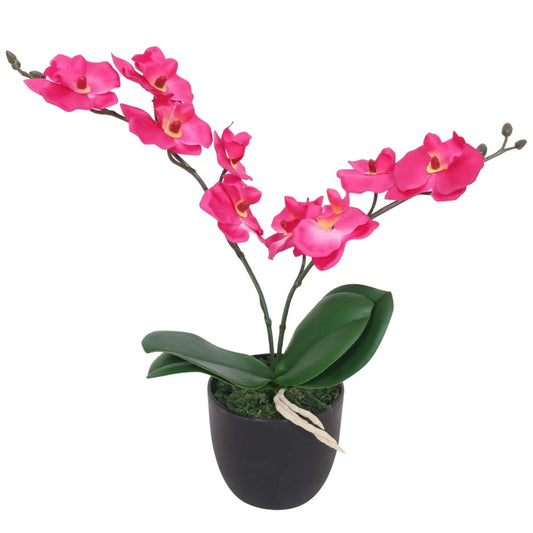 Artificial Plant | Red | Plastic | Small | Decorative Inlays