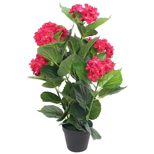 Artificial Plant | Red | Plastic and iron wire | 60 cm high