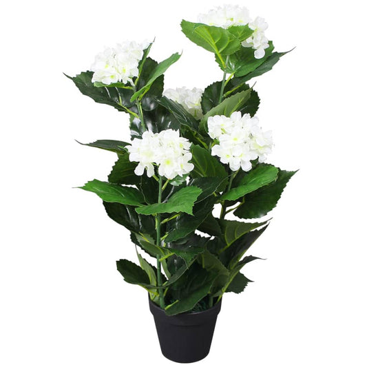 Artificial Plant | White,Pale Green | Plastic,Iron Wire,Polyester