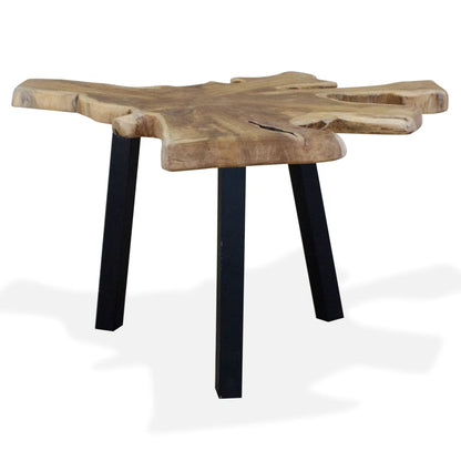 Coffee Table | Natural Teak | Genuine Teak | 80x70x38 cm | Durable