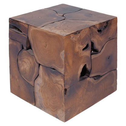 Stools 4 pcs Brown 40x40x45 cm Solid Teak Wood