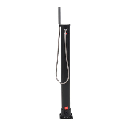 Solar Shower | Black | PVC | Medium | Adjustable Armrests