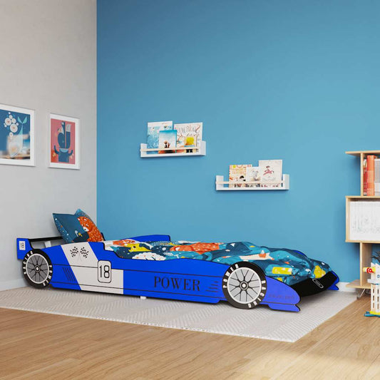 Children's Bed | Blue | MDF and wood | 90x200 cm | Great Design