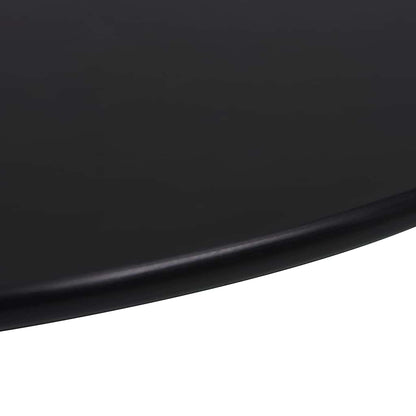 Table Top | Black | Tempered Glass | 800 mm | Table Top | Round | Modern