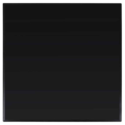 Table Top | Black | Tempered glass | 800 x 800 mm