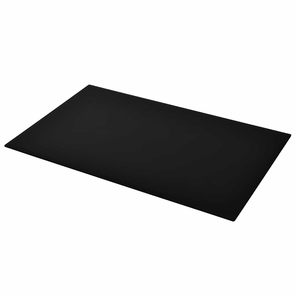 Table Top | Black | Tempered Glass | Large | Durable | Table Top