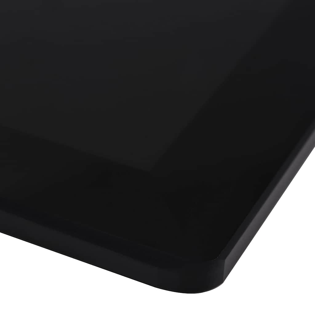 Table Top | Black | Tempered Glass | Large | Durable | Table Top