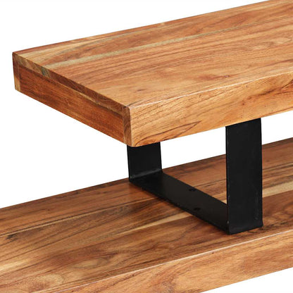 TV Stand Solid Acacia Wood