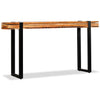 Console Table Solid Reclaimed Wood Adjustable