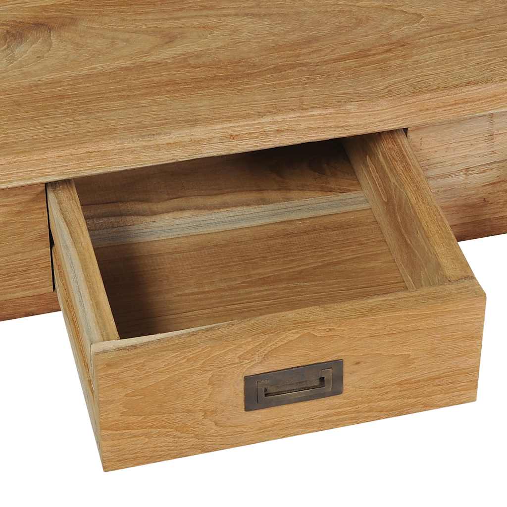 Coffee Table | Natural wood | Solid teak | Medium | Storage