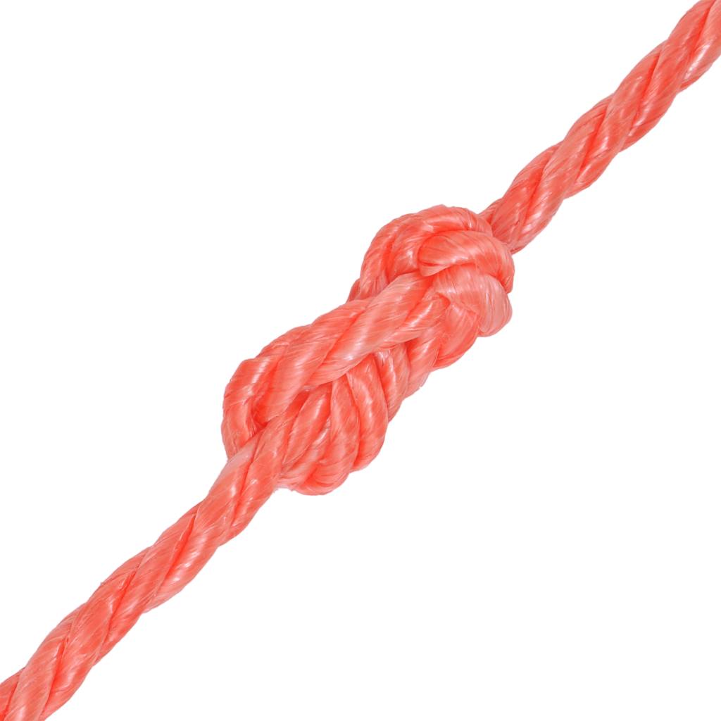 Twisted Rope Polypropylene 10 mm 100 m Orange