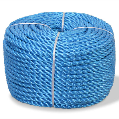 Twisted Rope Polypropylene 12 mm 100 m Blue