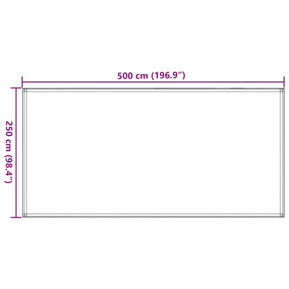 Tent Carpet 250x500 cm Anthracite