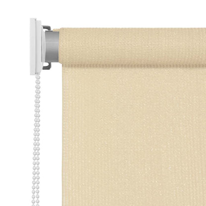 Outdoor Roller Blind 100x140 cm Cream
