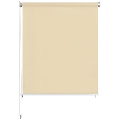 Roller Blind | Cream | High-density polyethylene (HDPE) | 180x140 cm