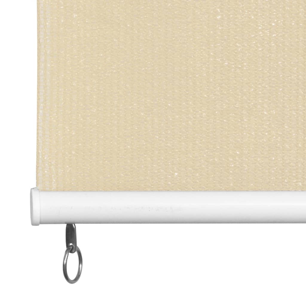 Outdoor Roller Blind 200x140 cm Cream