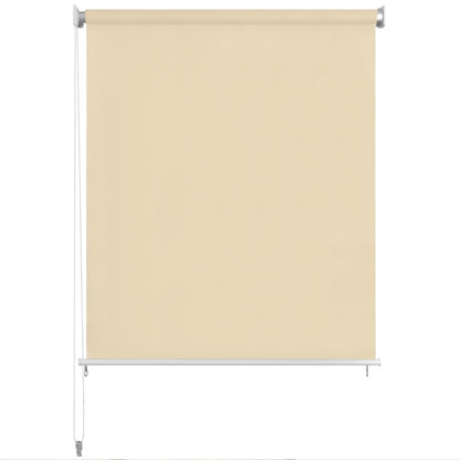 Outdoor Roller Blind 240x140 cm Cream