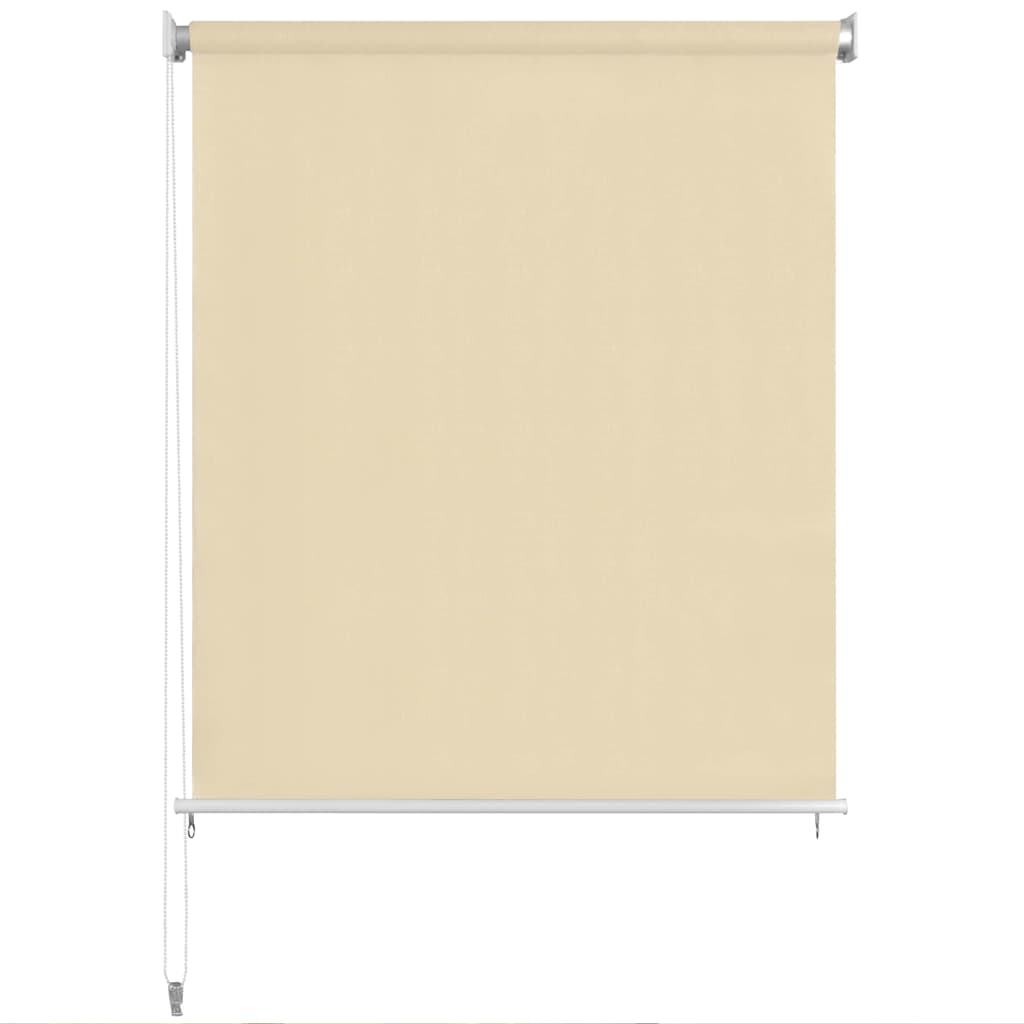 Outdoor Roller Blind 180x230 cm Cream