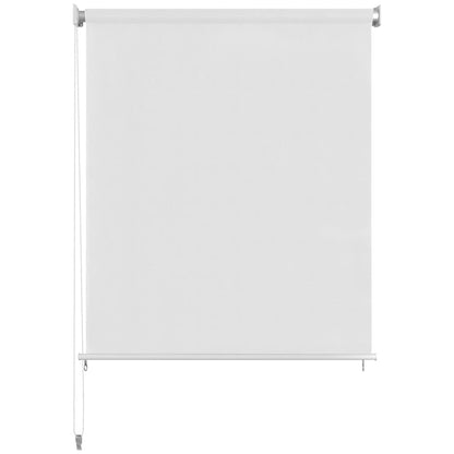 Outdoor Roller Blind 105(W)x230(H) cm White