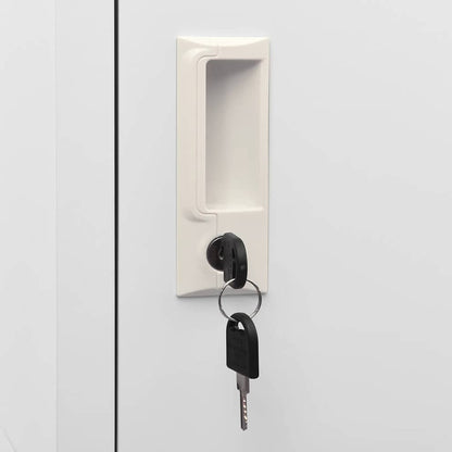 Locker Cabinet with 3 Compartments 38x45x180 cm