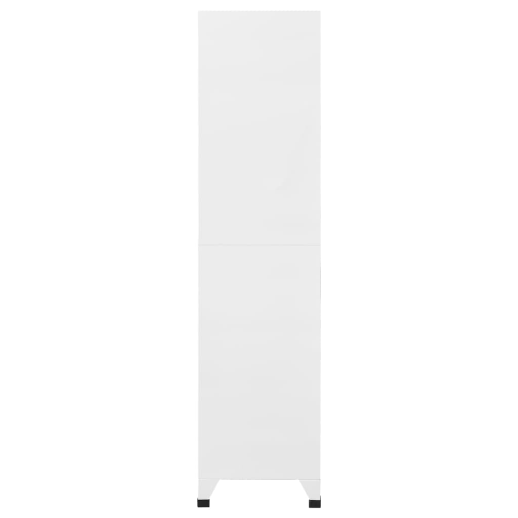 Locker Cabinet with 12 Compartments 90x45x180 cm