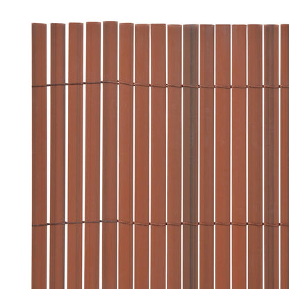 Garden Fence Brown 150 x 300 cm PVC
