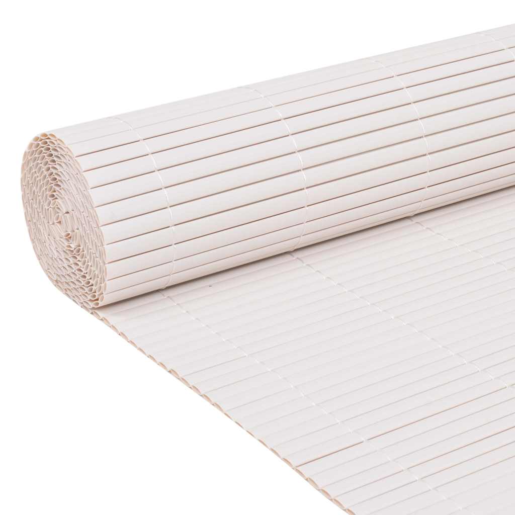 Garden Fence White 150 x 500 cm PVC